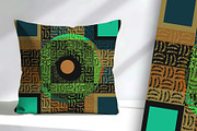 Moon Glow Modern Geometric, a Background Graphic by Sharon Schwalbe (Thumbnail 2 of 6)