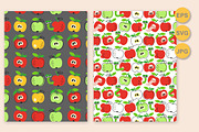 Seamless pattern Crazy Apple, a Pattern Graphic by Nataliia Toporovska (Thumbnail 2 of 5)