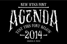 AGENDA font+  4arts (cs3+)
