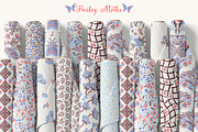 Paisley Moths collection, a Pattern Graphic by Mona Ahmed (Thumbnail 2 of 11)