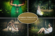 Forest Fireflies photo overlays, a Graphic by BrownLeopard (Thumbnail 1 of 7)