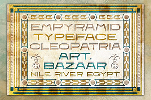 Empyramid | Ancient Epic Sans