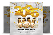 New Year Flyer, a Flyer Template by AfzaalGraphics (Thumbnail 1 of 2)