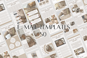 Canva E-Mail Design Template Kit