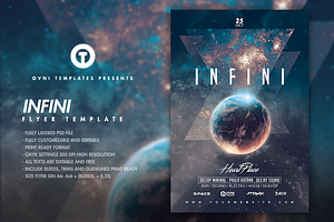 INFINI SPACE Flyer Template