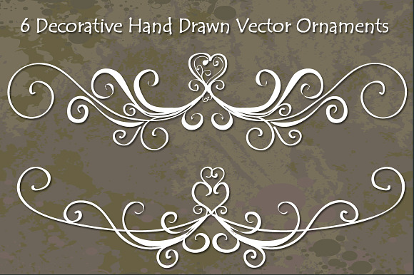 Hand Drawn Ornaments preview 4