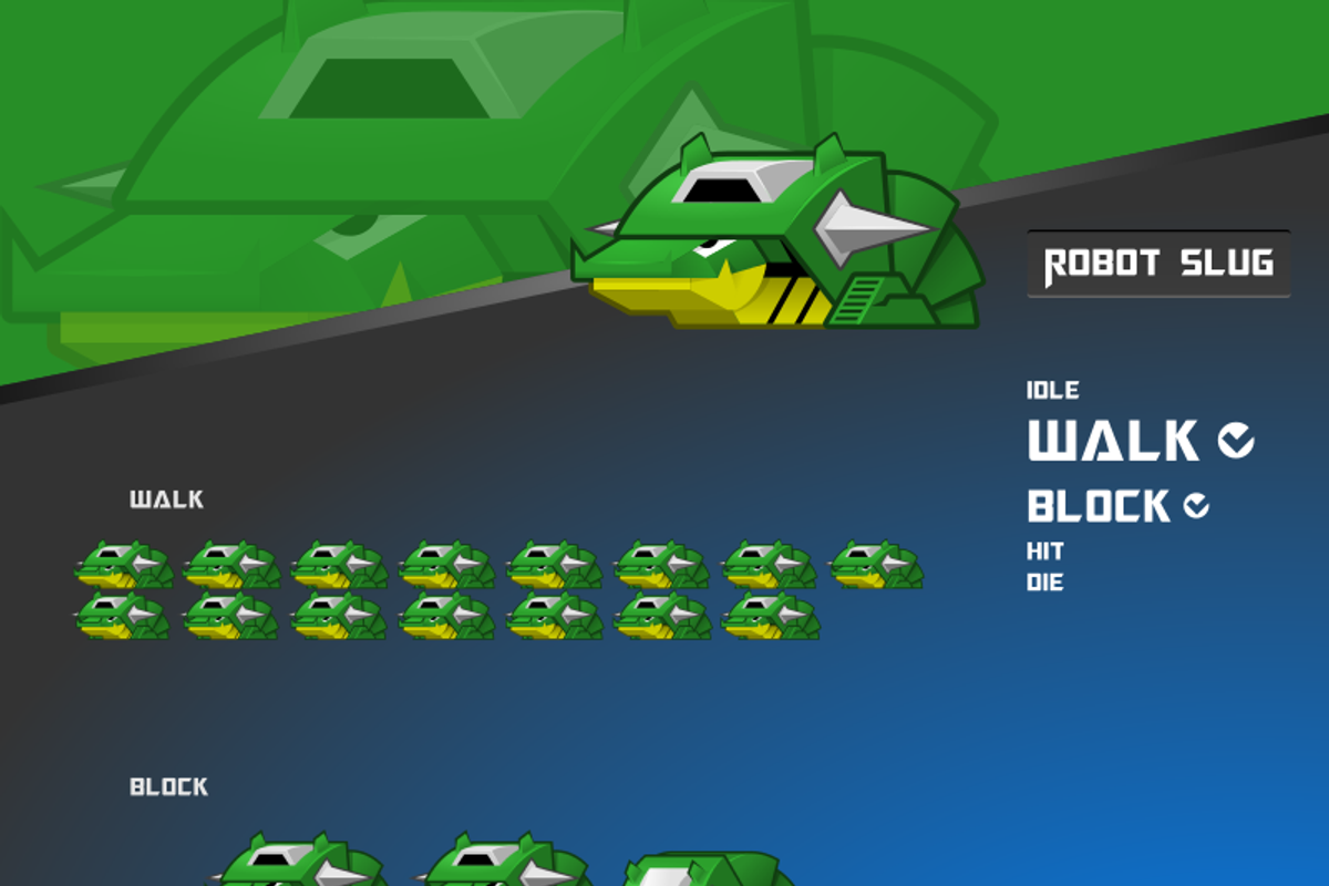 Robot Game Enemies Sprite Art Pack 1, a Graphic by ridjam (Photo 3 of 4)