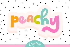 Peachy Font