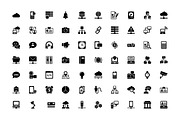 300 Network and Communications Icons, a Solid Icon by Creative Stall (Thumbnail 3 of 5)