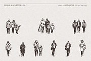 Urban People Silhouette Illustration, a Person Illustration by TheMountBirdStudio (Thumbnail 5 of 9)