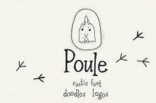 Poule Serif Rustic Font