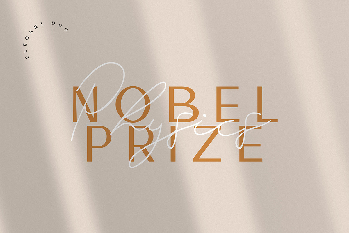 Marie Curie - Sans & Script, a Sans Serif Font by AndrewPixelType (Photo 2 of 9)
