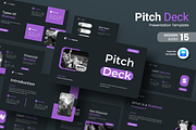 Pitch Deck - Keynote Template, a Presentation Template by Iqsiart Studio (Thumbnail 1 of 3)