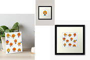 Rubber Hose Pumpkins Clipart Set, an Object Graphic by ChubbyBunny Art (Thumbnail 6 of 9)
