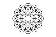 Elegant Mandala Line Art Collection, a Decorative Illustration by NJ Himel (Thumbnail 34 of 101)