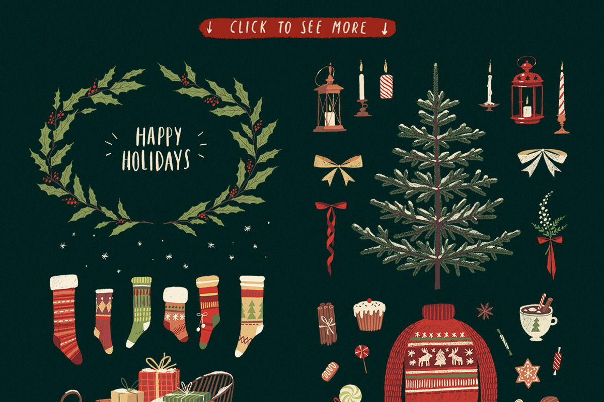 Crayon Christmas, a Graphic by Darumo Shop (Photo 2 of 4)