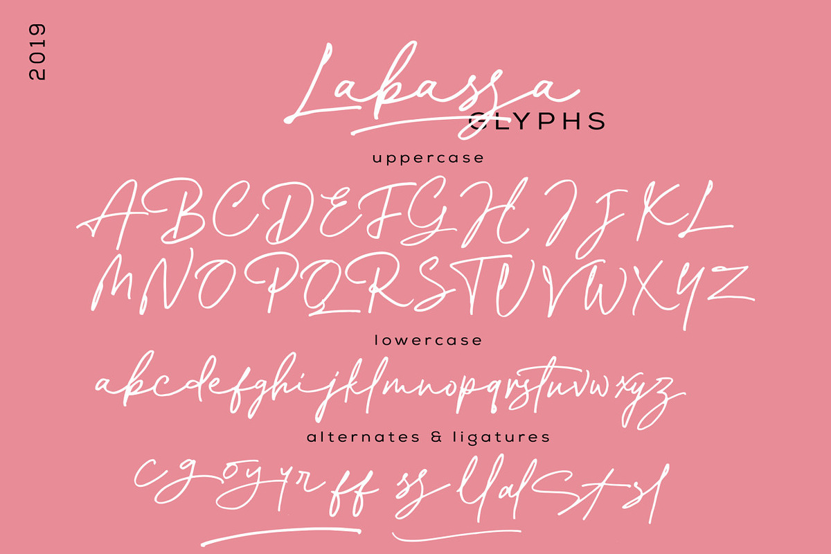 Labasa - Monoline Handwriting preview 6