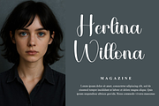 Bridesmaid, a Handwritten Font by InermediaSTUDIO (Thumbnail 4 of 8)