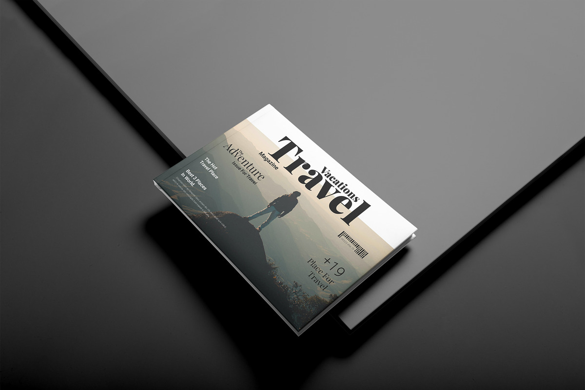 Travel & Vacation Magazine Landscape preview 2