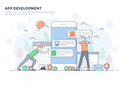 Modern Business concept for websites, a Person Illustration by Creative Graphics (Thumbnail 12 of 12)