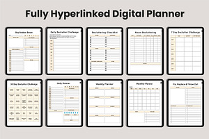 Digital Decluttering & Cleaning Plan