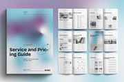 Service and Pricing Guide Template, a Magazine Template by E-Type (Thumbnail 1 of 7)