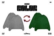 Clothing Mockup Realistic, a Hoody Mockup by NYCTHOPILIA STUDIO (Thumbnail 5 of 9)