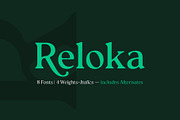 Reloka, a Serif Font by Locomotype (Thumbnail 1 of 12)