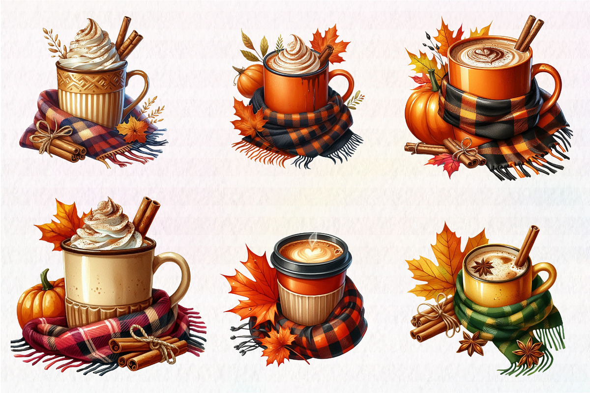Fall Mug Sublimation Bundle, an Illustration by CreationArt (Photo 4 of 4)
