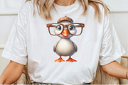 Silly Goose Clipart PNG, an Illustration by Pixels.Craft (Thumbnail 7 of 7)