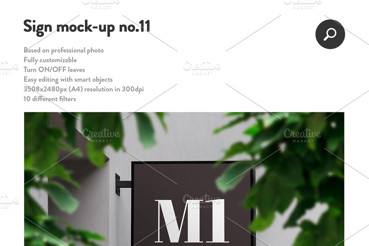 50 sign facade signboard logo mock, a Product Mockup by PrintPixel (Photo 13 of 53)