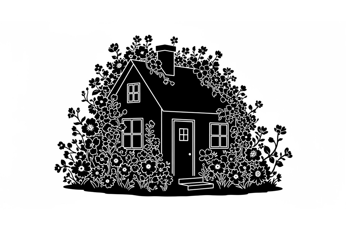 Cute House Silhouette Bundle, an Illustration by Designs_River (Photo 22 of 31)