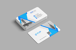 Stylish Agency Business Card Design, a Business Card Template by VectStock