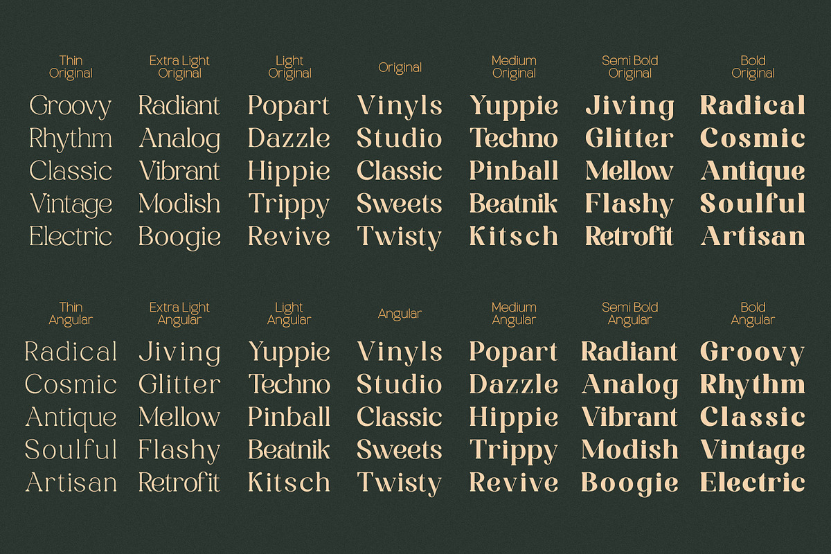TBJ Sodabery Serif Retro Family, a Serif Font by Taboja Studio (Photo 3 of 21)