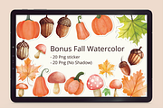 Fall Vibes Groovy - A Retro Font duo, a Handwritten Font by BitongType (Thumbnail 2 of 15)