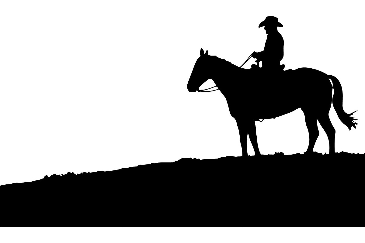 Cowboy Horse Rider SVG Bundle, a Graphic by Creativeshirt (Photo 13 of 13)