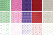 100 Asian Patterns + Bonus Elements, a Pattern Graphic by AsianElements (Thumbnail 17 of 18)