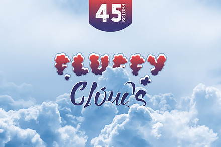 Fluffy clouds containing cloud, clouds, and background