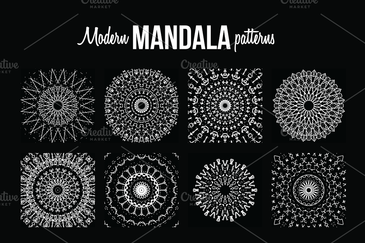 Modern mandala collection, an Illustration by The Odd Seed (Photo 16 of 27)