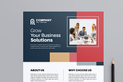 Corporate Flyer Design Layout, a Flyer Template by MightyDesign (Thumbnail 2 of 8)