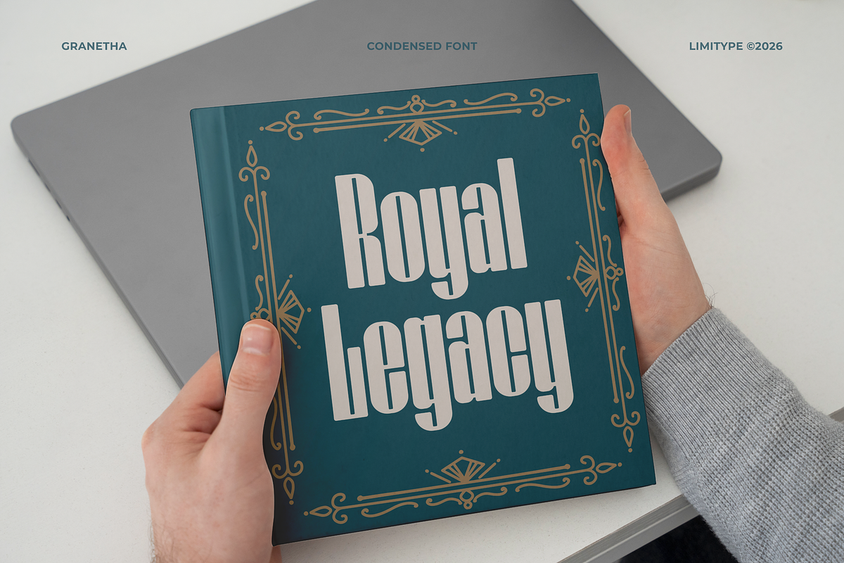Granetha - Bold Condensed Font, a Sans Serif Font by limitype (Photo 10 of 12)