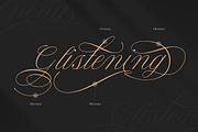 Berseka - Calligraphy Script, a Script Font by agnyhasyastudio (Thumbnail 9 of 11)