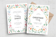 Ornate Christmas Greetings Flyers, a Flyer Template by BrandPacks (Thumbnail 2 of 6)