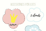 Cats. Vector set, an Animal Illustration by Anyuka (Thumbnail 3 of 6)