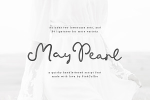 May Pearl | Handwritten Script