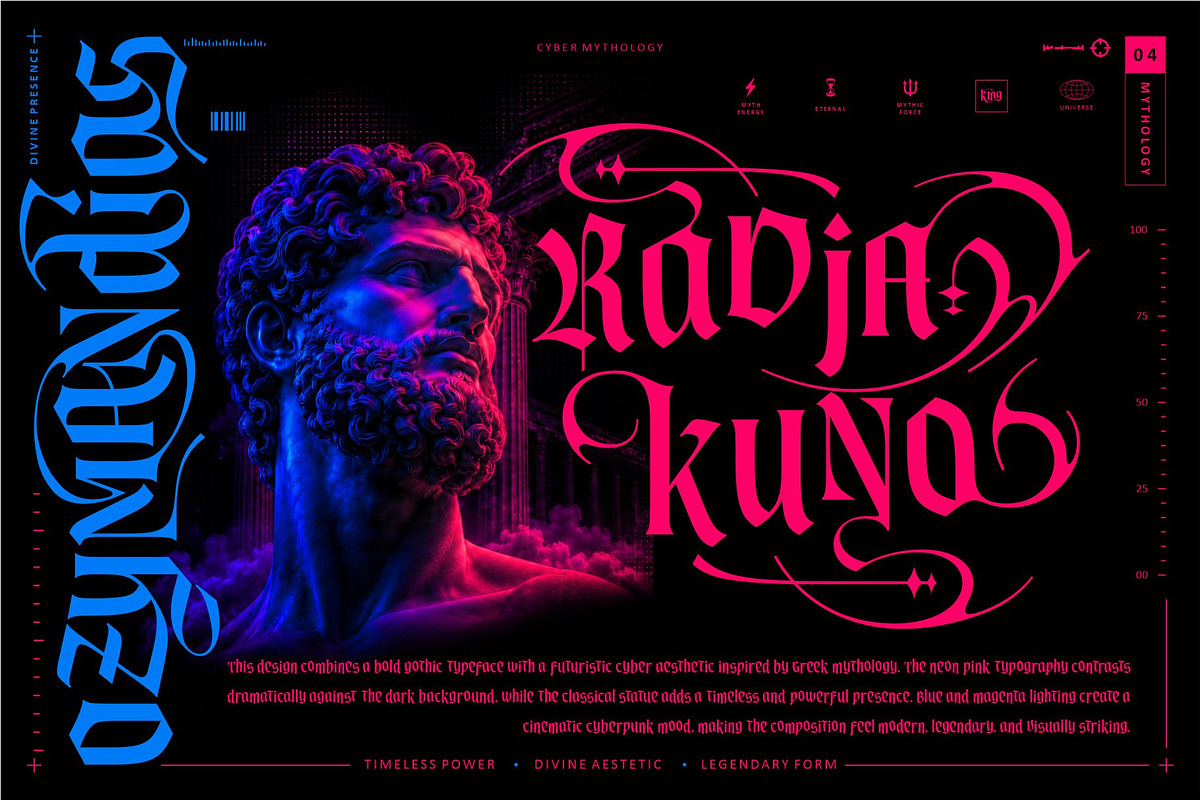 Vonire Bound Typeface, a Blackletter Font by alit design (Photo 3 of 20)