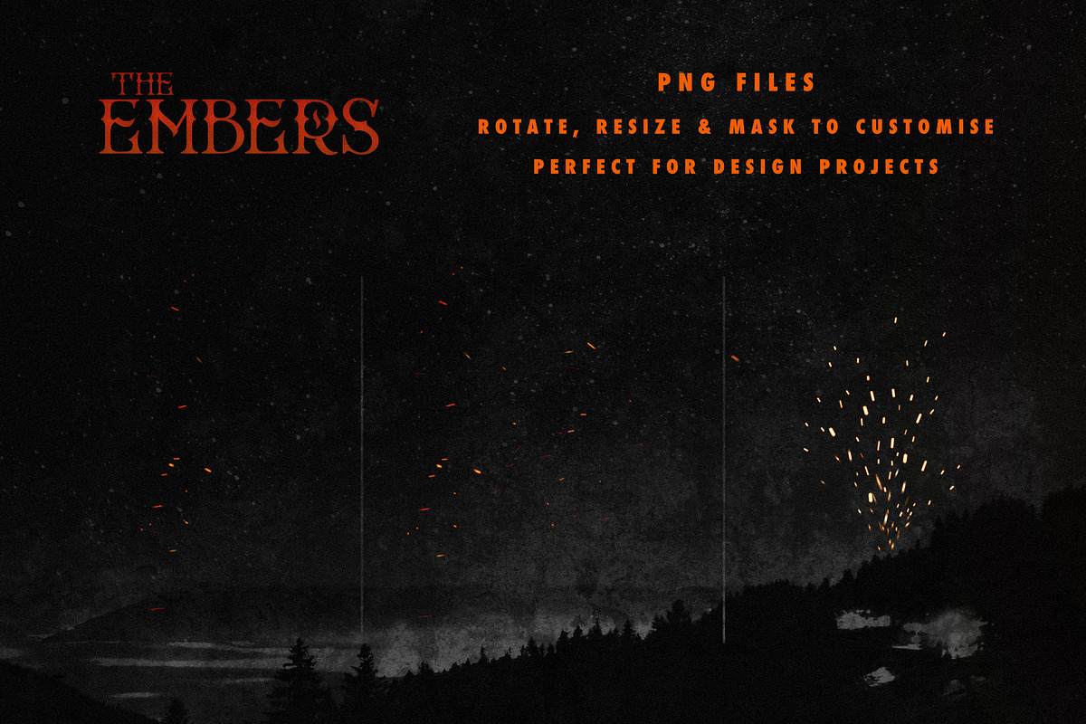 The Embers - Fire Ember Textures, a Texture Graphic by One Pixel (Photo 4 of 8)