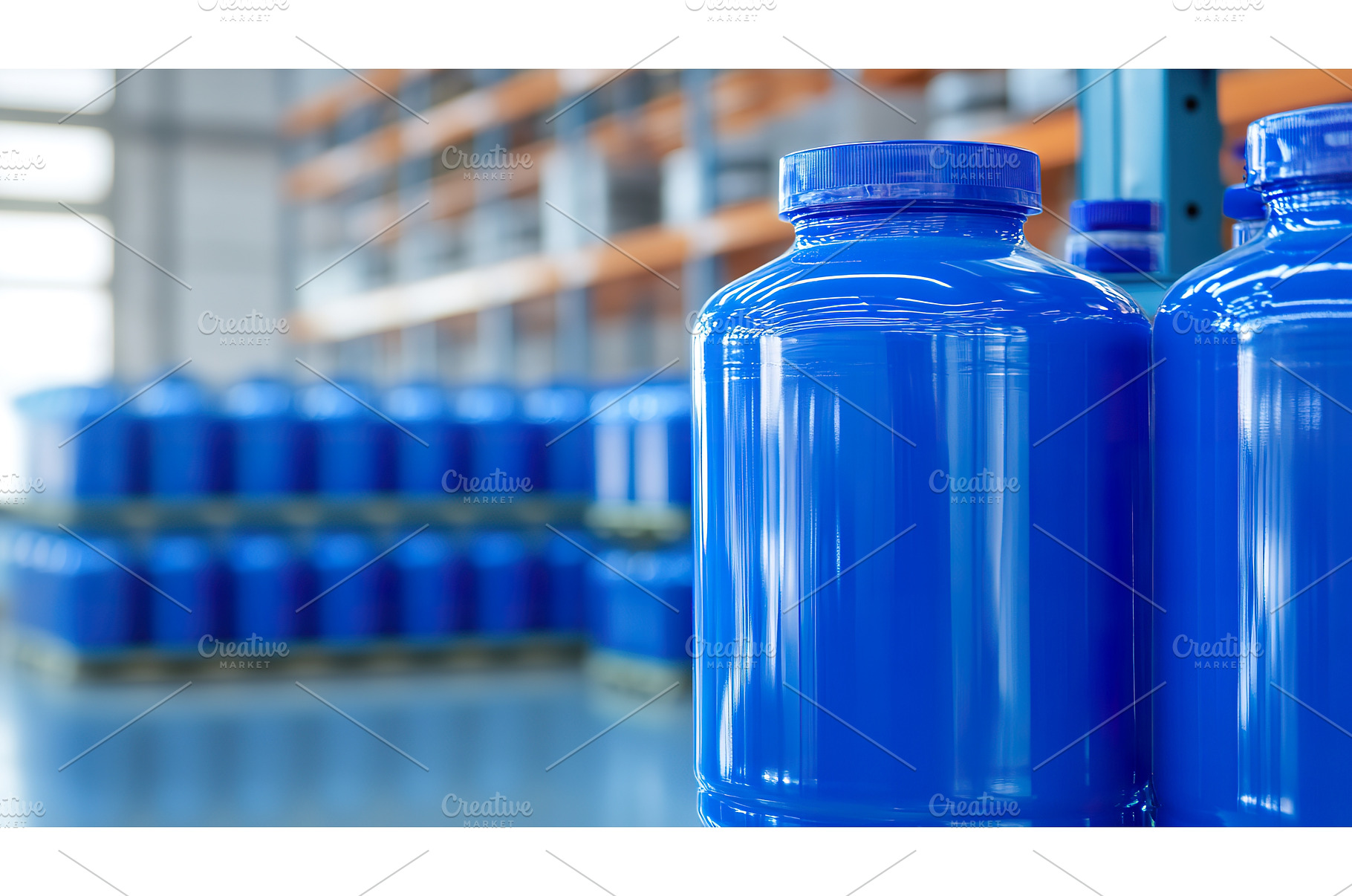 Safe chemical storage in industrial, an Industrial Photo by Lermont51
