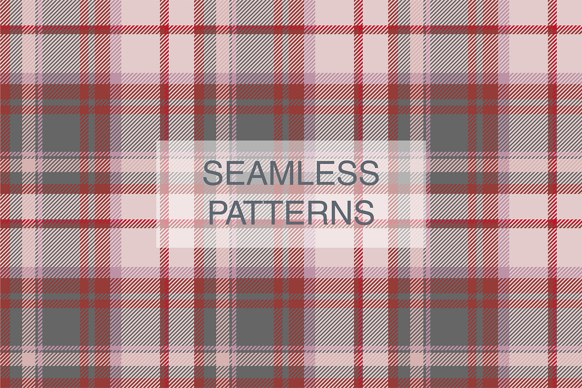 #47 Red Fashion Patterns, a Pattern Graphic by Plaid4You (Photo 9 of 9)