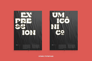 Stora - Display Typeface